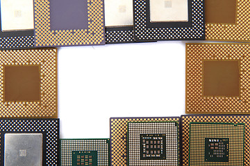 Image showing group of micoprocessors 