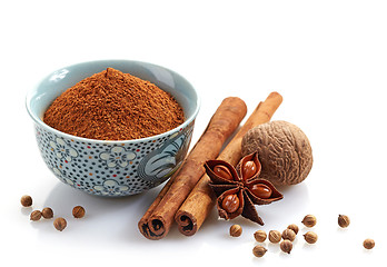 Image showing various spices