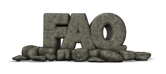 Image showing faq