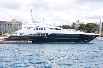 Image showing Luxury yacht in Zadar