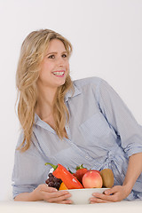 Image showing Portrait of healthy young woman