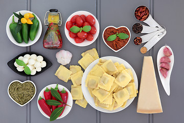 Image showing Italian Food Ingredients