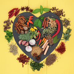 Image showing Aromatic Herbs and Spices