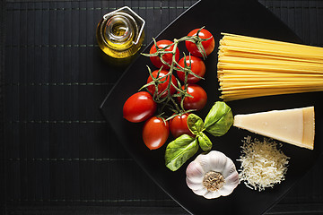 Image showing Pasta ingredients