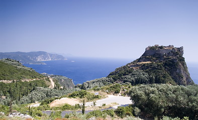 Image showing Angelokastro, Corfu, Palaiokastritsa