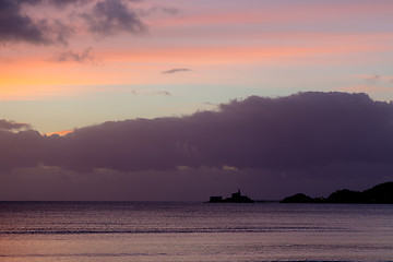 Image showing Mumbles at dawn