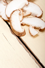 Image showing shiitake mushrooms