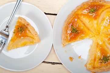 Image showing fresh pears pie dessert cake 