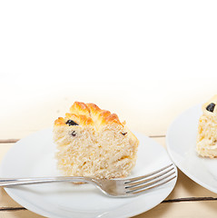 Image showing blueberry bread cake dessert 