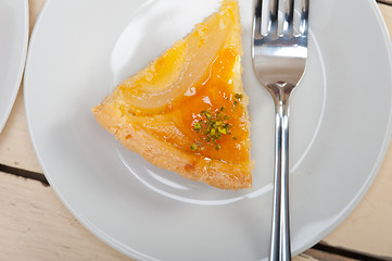 Image showing fresh pears pie dessert cake 