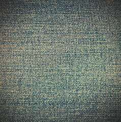 Image showing old denim background