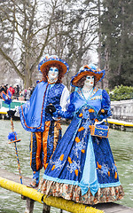 Image showing Disguised Couple