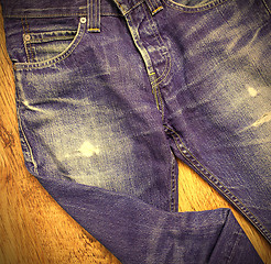 Image showing nice blue jeans 