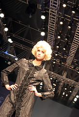 Image showing Model on the catwalk during Seoul Collection (Fashion Week) 08 S