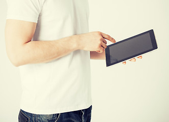 Image showing man with tablet pc