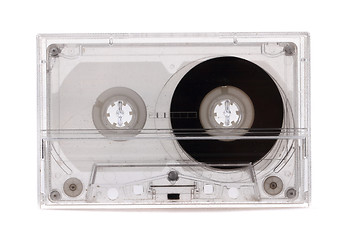 Image showing old audio cassette 