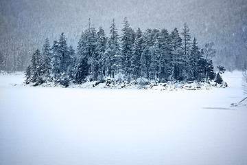 Image showing Eibsee winter