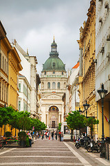 Image showing St. Stephen (St. Istvan) Basilica in Budapest, Hungary