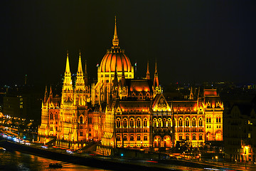 Image showing Parliament building in Budapest, Hungary