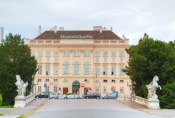 Image showing Mueums Quartier building in Vienna