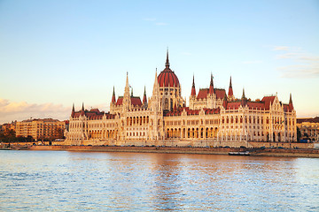 Image showing Parliament building in Budapest, Hungary