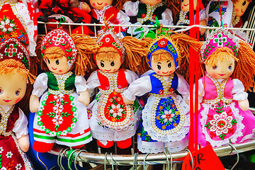 Image showing Traditional magyar dolls