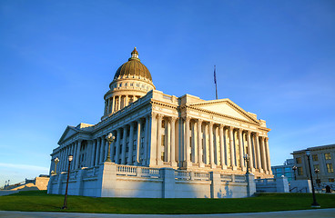 Image showing Utah state capitol building in Salt Lake City