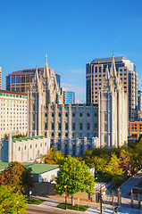 Image showing Mormons Temple in Salt Lake City, UT