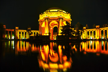 Image showing The Palace of Fine Arts in San Francisco