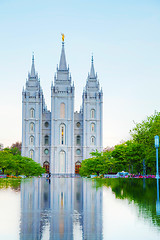 Image showing Mormons Temple in Salt Lake City, UT