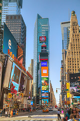 Image showing Times square in New York City