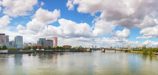 Image showing Downtown Portland cityscape