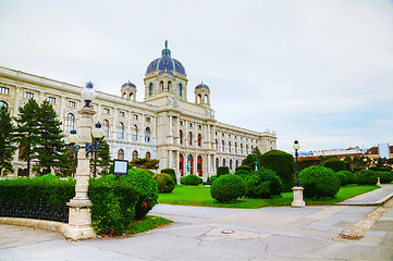 Image showing Museum of Natural History in Vienna, Austria