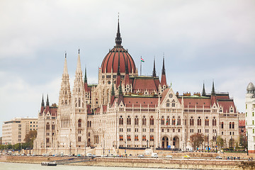 Image showing Parliament building in Budapest, Hungary