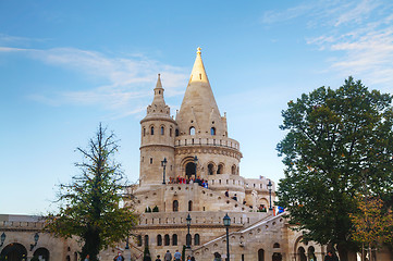 Image showing Fisherman bastion in Budapest, Hungary