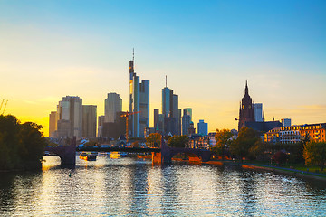 Image showing Frankfurt am Main cityscape