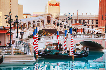 Image showing Las Vegas boulevard in the morning