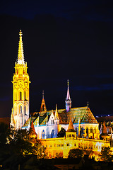 Image showing Matthias church in Budapest, Hungary