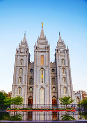 Image showing Mormons Temple in Salt Lake City, UT