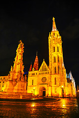 Image showing Matthias church in Budapest, Hungary