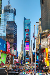 Image showing Times square in New York City