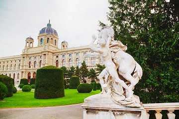 Image showing Museum of Natural History in Vienna, Austria