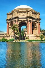 Image showing The Palace of Fine Arts in San Francisco