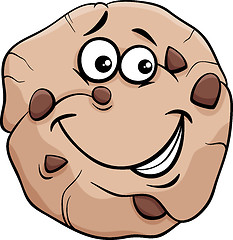 Image showing cookie cartoon illustration