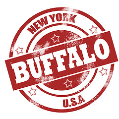 Image showing Buffalo stamp