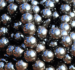 Image showing metal spheres texture