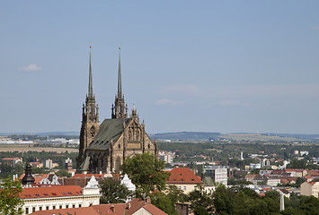 Image showing Peter and Paul cathedral in Brno