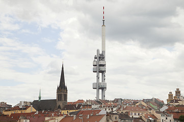 Image showing Television tower of Prague