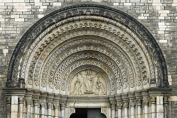 Image showing Doorway of Church of Saints Cyril and Methodius, Prague