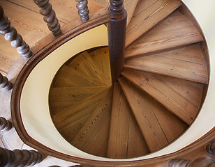 Image showing Spiral staircase